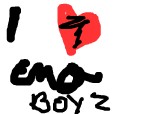 i luv emo boyz