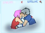 sasuke and sakura kiss
