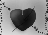black heart :-\"