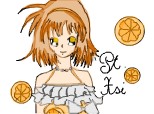 anime orange girl