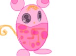 pink egg-mouse