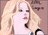 Desen 100334 modificat:Avril Lavigne