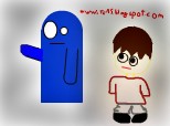 Bloo is Zombie and Mac emo