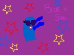 blue is star