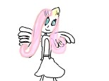 Fluttershy \'s Fata umana