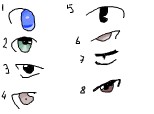 anime eyes