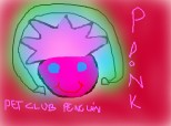 Pet pink clup penguin