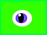Ochi de monstru verde