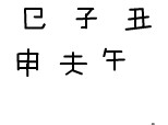 litere in chineza