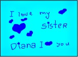 for my lovely sister