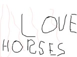 love horse