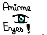 anime eyes